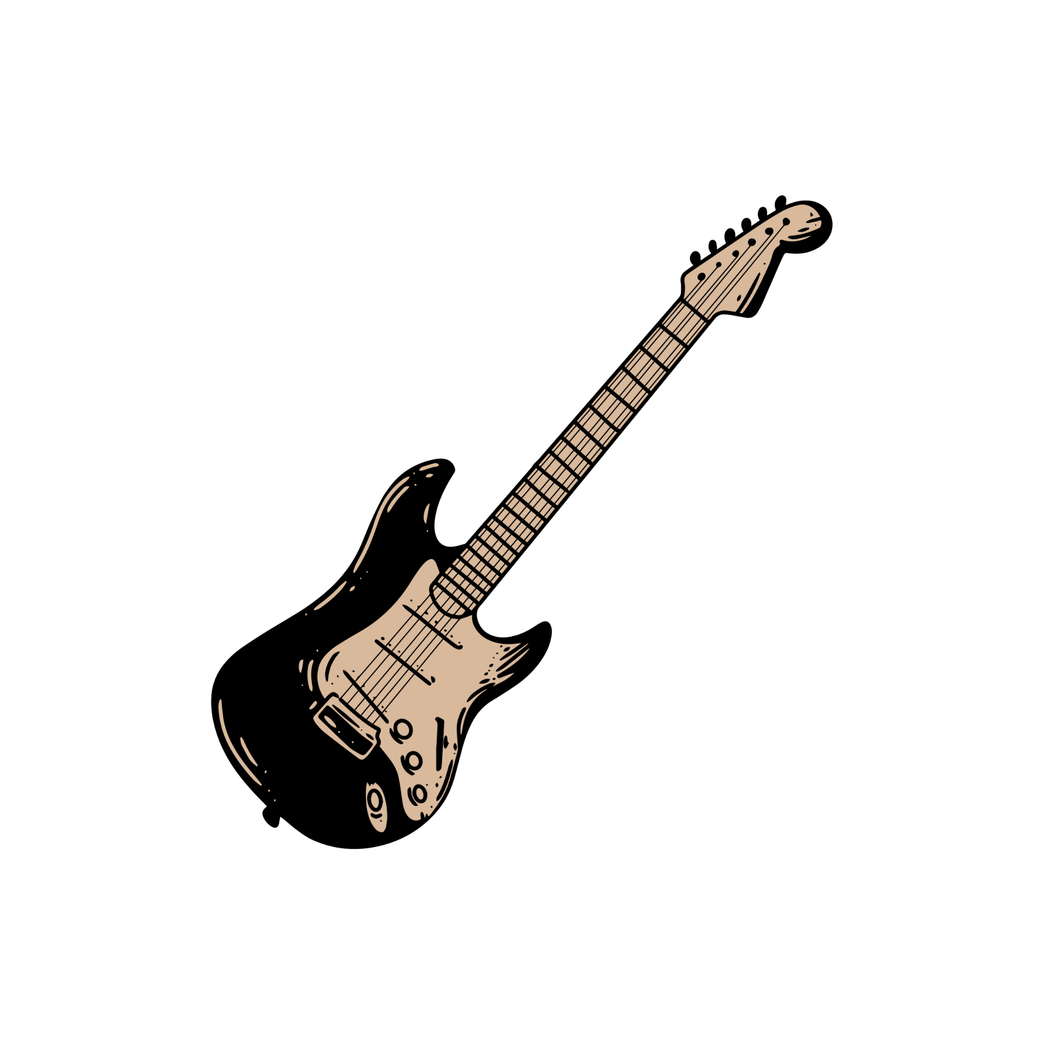 Guitar Sticker