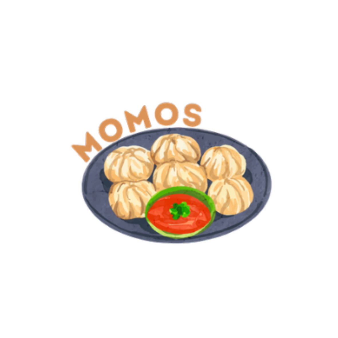 Momos Sticker