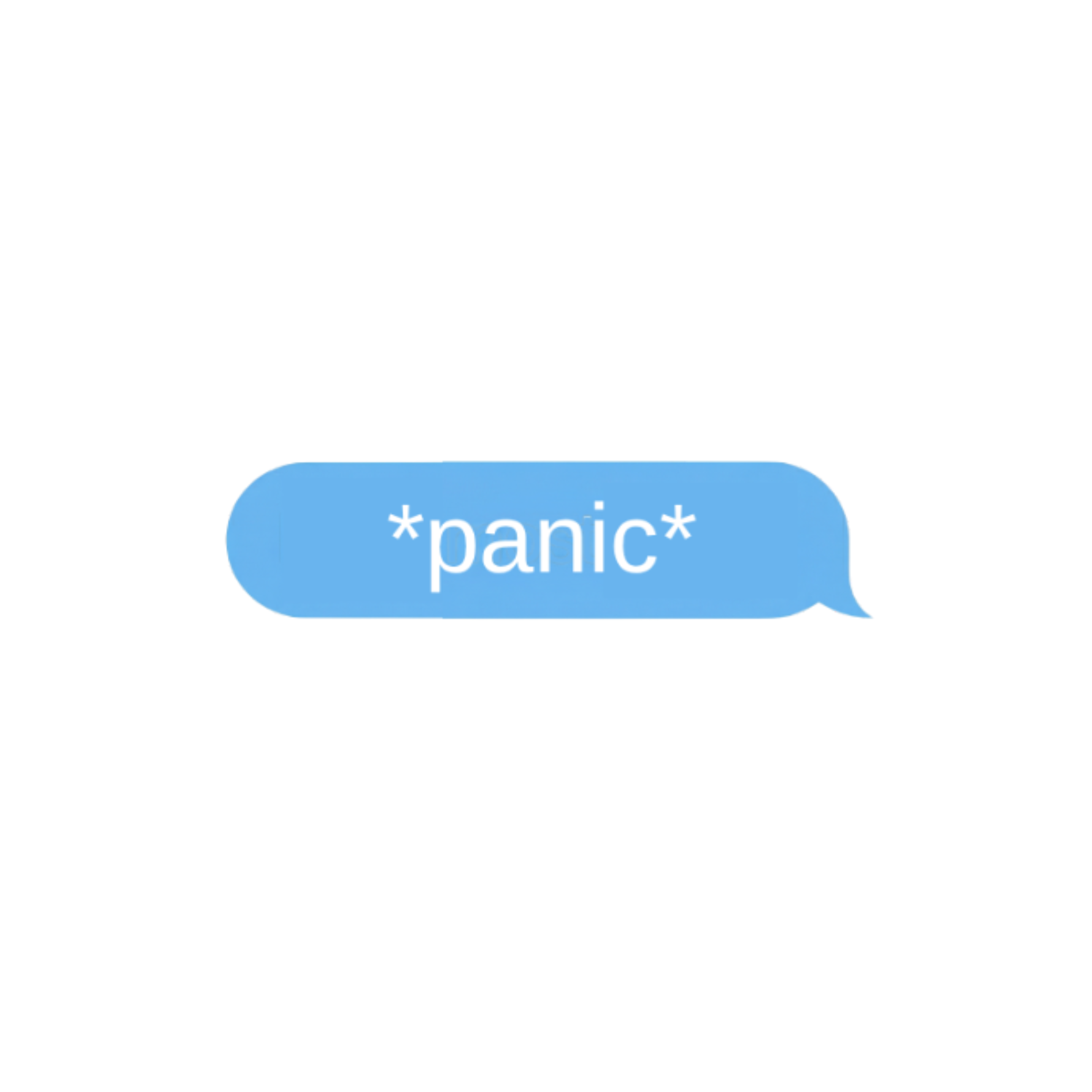 *PANIC* Sticker
