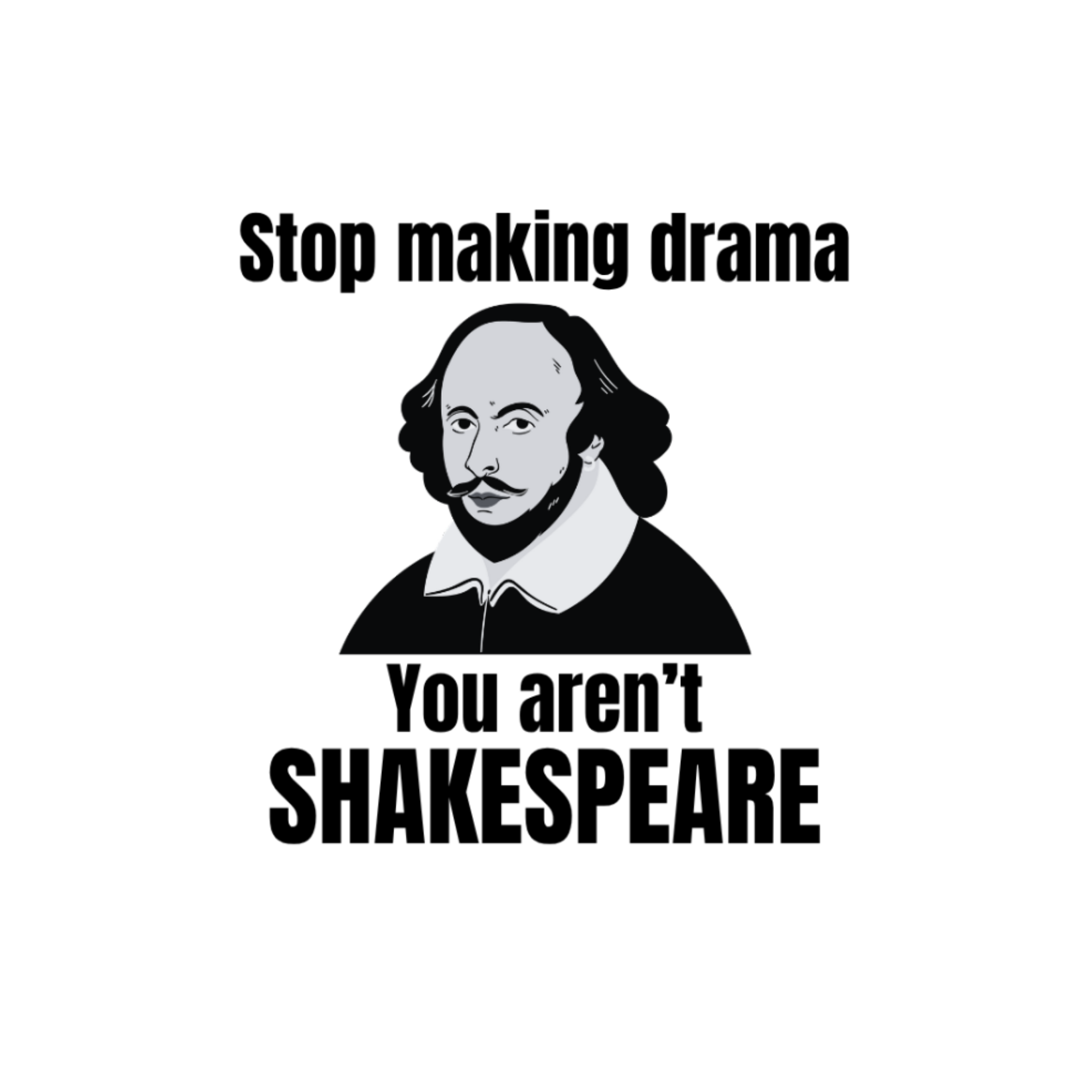 Shakespeare Sticker