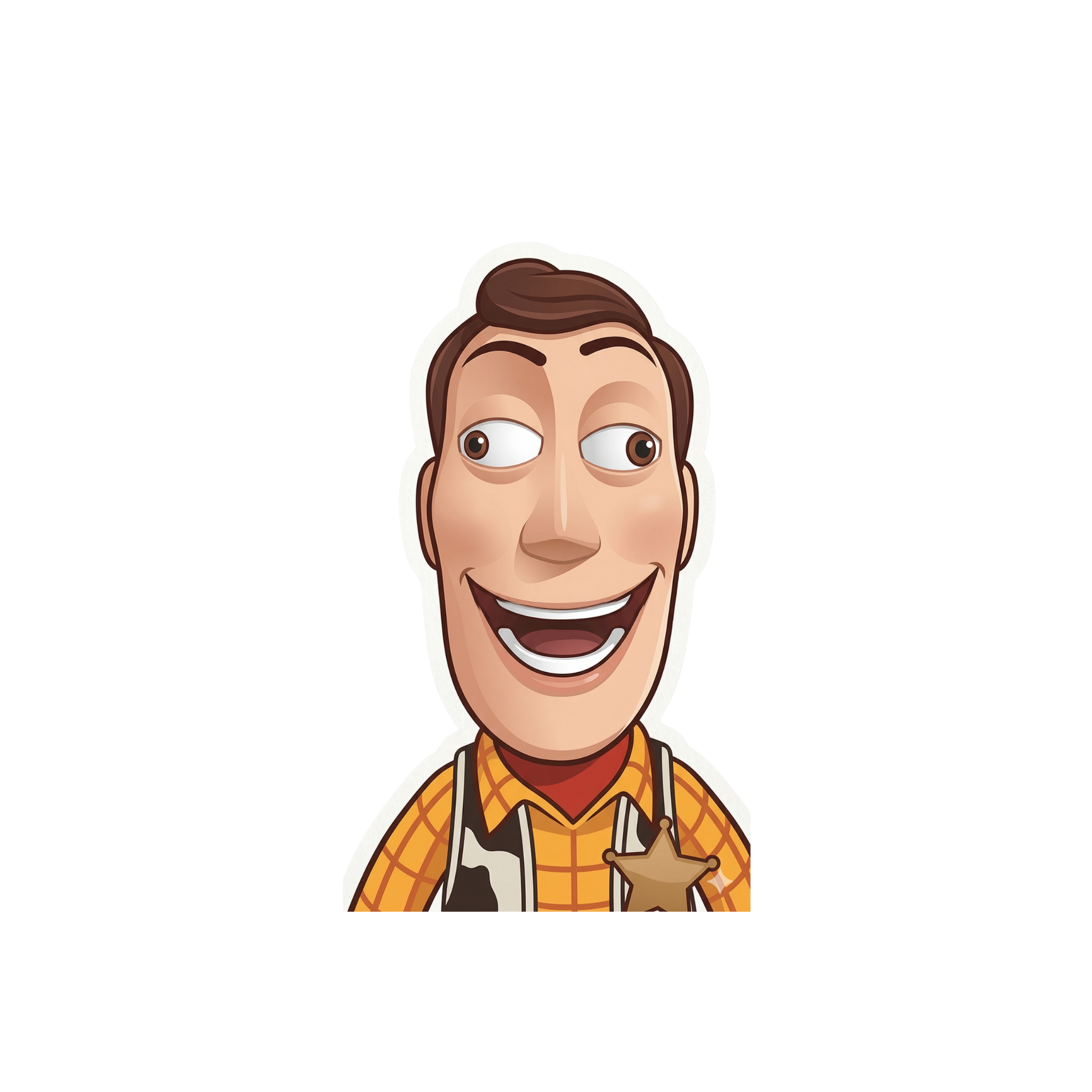 Woody Sticker